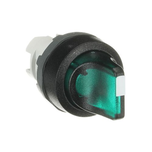 Cabezal de selectora modular 2 posiciones verde